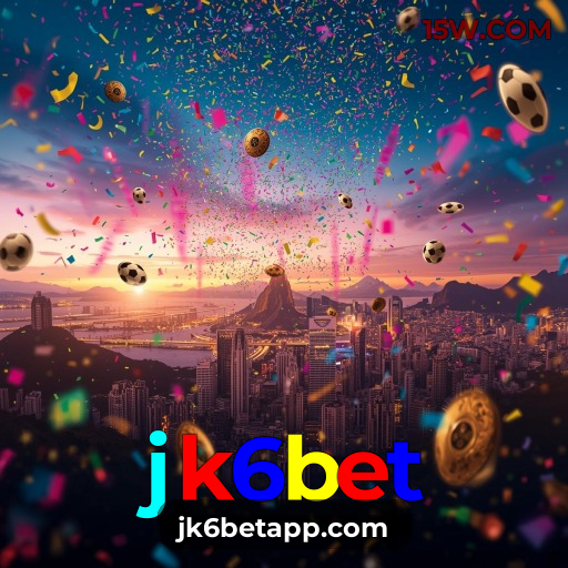 Números do app jk6bet em material de marketing — ilustração, não auditoria